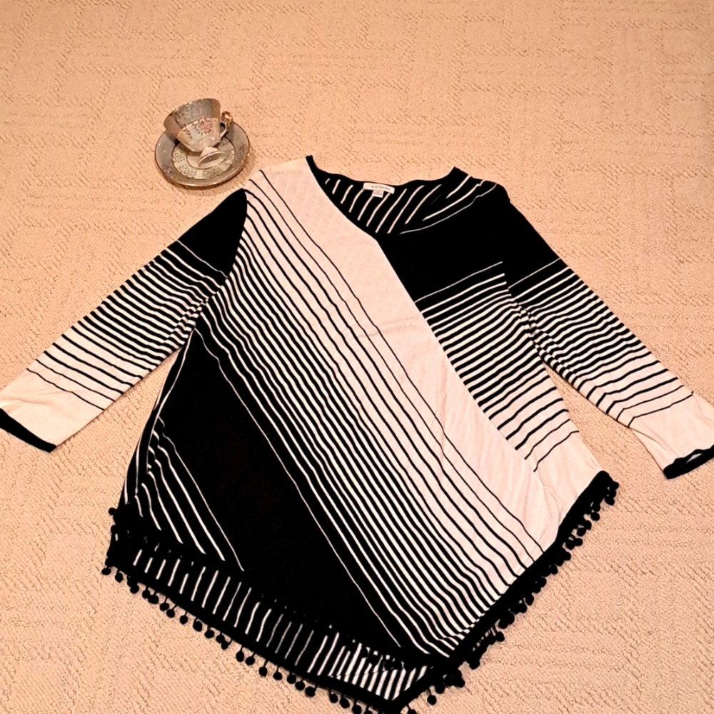 Erin London "fun" light knit top